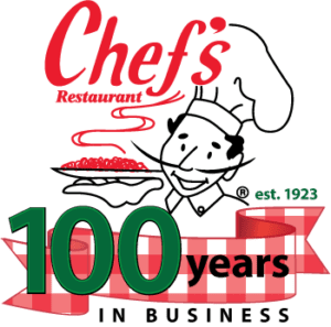 chefs 100 years logo