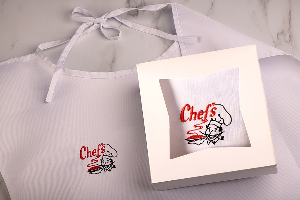 single chefs bib