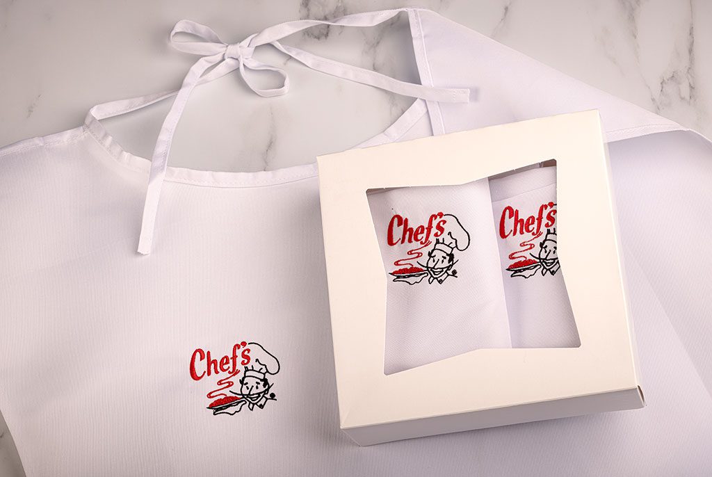 set of chefs bibs